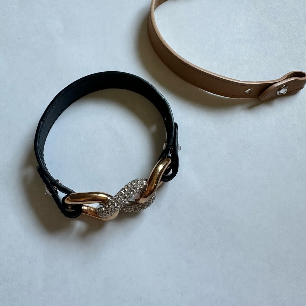 Black and Gold Chain Bracelet
